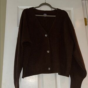 Women’s Cable Sweater Cardigan